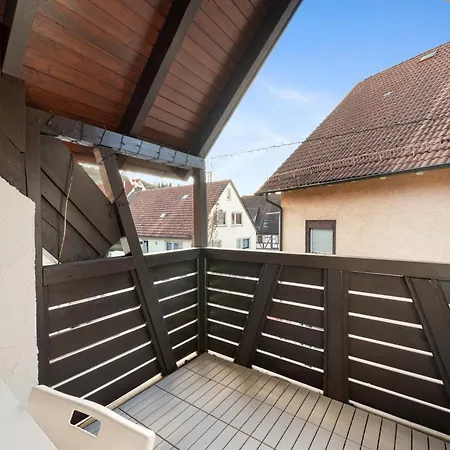 Apartamento Karibu Nyumbani - Tolle Maisonette-wohnung Mit Arbeitsplatz Und Balkon Aidlingen
